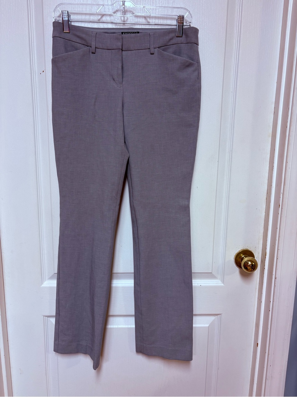Express Editor Size 6 light grey Dress Pants